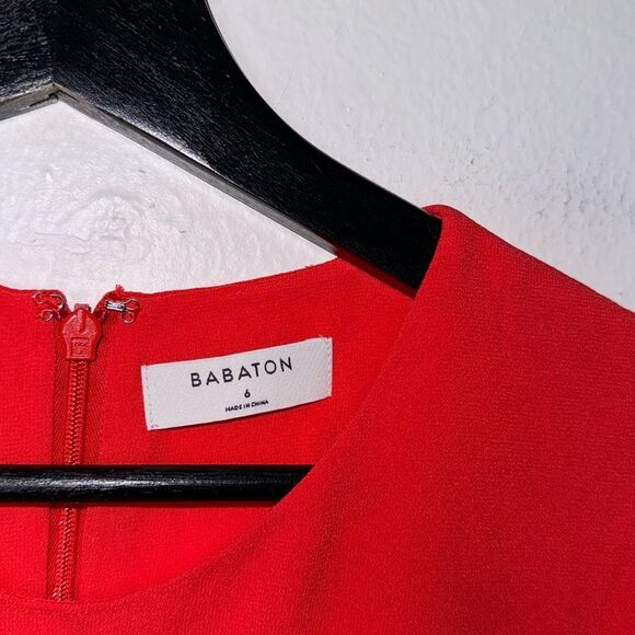 Babaton Aritzia Patricio Dress Short Sleeve Size 6 - Picture 7 of 10